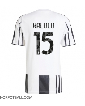 Billige Fotballdrakt Juventus Pierre Kalulu #15 Replika Hjemmedrakt 2025-26 Kortermet Billige Fotballdrakt Juventus Pierre Kalulu #15 Replika Hjemmedrakt 2025-26 Kortermet